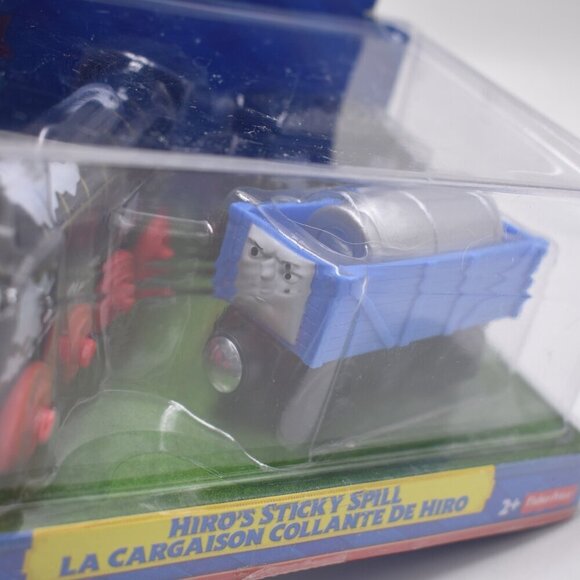 Hiro's Sticky Spill Fisher Price Thomas & Friends Wooden Railway Train Engine - Picture 10 of 11